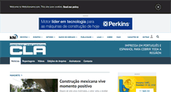 Desktop Screenshot of construcaolatinoamericana.com